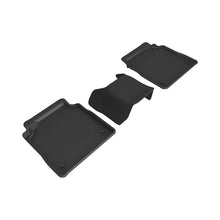 Load image into Gallery viewer, 3D MAXpider 18-23 Lexus LS Kagu Black Floor Mats - R2 L1LX06421509