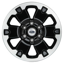 Load image into Gallery viewer, Ford Racing 19-21 Ranger 18x8in 4 Wheel Kit w/TPMS - Gloss Black w/ Machined Face M-1007K-DC18X8BMF