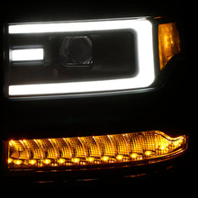 Load image into Gallery viewer, Anzo HL SEQ Chevy Silverado 1500 Black