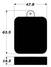 Load image into Gallery viewer, Porterfield Brake Pads for 1962 FERRARI 250