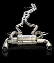 Load image into Gallery viewer, Akrapovic 07-12 BMW 335i (E90 E91) Evolution Line Cat Back (Titanium) w/ Titanium Tips S-BME90/91/335