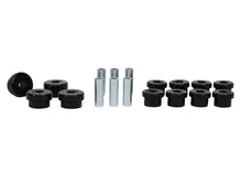 Load image into Gallery viewer, Whiteline Plus 88-00 Honda Civic / 88-9/95 CRX Rear Control Arm - Lower Inner &amp; Outer Bushing Kit W62005