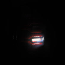 Load image into Gallery viewer, AlphaRex 14-18 Chevy Silverado 1500 Luxx-Series LED Tail Lights Black/Red w/Activ Light/Seq Signal 620050 *Discontinued