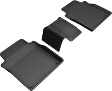 Load image into Gallery viewer, 3D MAXpider 2019-2020 Audi A8L Kagu 2nd Row Floormats - Black L1AD05021509