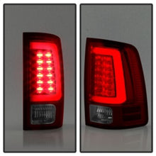 Load image into Gallery viewer, Spyder 09-16 Dodge Ram 1500 Light Bar LED Tail Lights - Red Clear ALT-YD-DRAM09V2-LED-RC 5084040