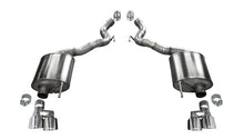 Load image into Gallery viewer, Corsa 18-20 Ford Mustang GT Convertible w/o Active Valves Sport Axle-Back w/ Polished 4in Tips 21050