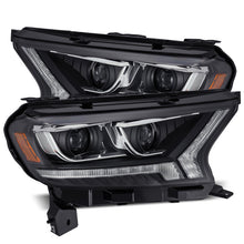 Load image into Gallery viewer, AlphaRex 2019+ Ford Ranger PRO-Series Proj Headlights Plank Style Black w/Seq Signal/DRL 880120 *Discontinued
