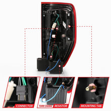 Load image into Gallery viewer, Anzo 2009-2013 Ford F-150 LED Taillights Red/Clear