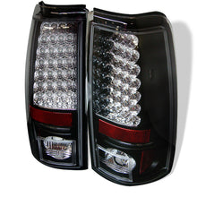 Load image into Gallery viewer, Spyder Chevy Silverado 1500 99-02 (Not Fit Stepside) LED Tail Lights Blk ALT-YD-CS99-LED-BK 5002044