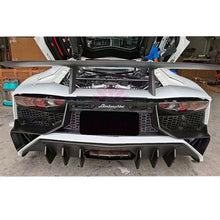 Load image into Gallery viewer, SV Style Semi Carbon Fiber Rear Bumper for Lamborghini Aventador LP700 LP720 LP750