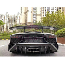 Load image into Gallery viewer, SV Style Semi Carbon Fiber Rear Bumper for Lamborghini Aventador LP700 LP720 LP750