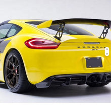 Load image into Gallery viewer, GT4 RS Style Carbon Fiber Rear Diffuser for Porsche Cayman 981