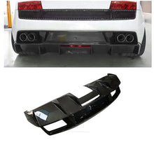 Load image into Gallery viewer, DMC Style Carbon Fiber Diffuser for Lamborghini Gallardo LP550 LP560 LP570