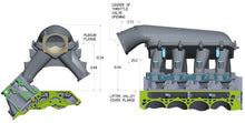 Load image into Gallery viewer, Hi-Ram Intake Manifold - GM LT1 - 1 x 105mm LS Throttle Body (Longitudinal Mount) w/Port EFI Provisions &amp; Fuel Rails