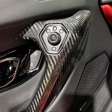 Load image into Gallery viewer, Carbon Fiber Interior Door Grab Handle Cover Trim for Lamborghini Huracan 14-21