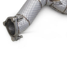 Load image into Gallery viewer, Catted High Flow 304 Stainless Exhaust Downpipe for Audi RS6 C7 4.0TT