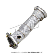 Load image into Gallery viewer, Straight Free Flow Stainless Steel Down Pipe for Porsche Macan Turbo 2.0 21-24