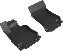 Load image into Gallery viewer, 3D MAXpider 17-21 Alfa Romeo Giulia RWD / Giulia Quadrifoglio Kagu 1st Row Floormats - Black L1AR00111509