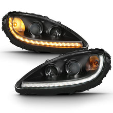 Load image into Gallery viewer, ANZO 2005-2013 Chevy Corvette Projector Plank Style Switchback H.L. Black Amber 121553