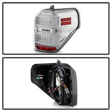 Load image into Gallery viewer, Spyder Toyota 4Runner 10-14 LED Tail Lights - Sequential Turn Signal - Chrome ALT-YD-T4R10-SEQ-C 5087805