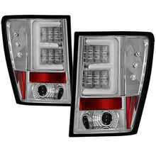 Load image into Gallery viewer, Spyder Jeep Grand Cherokee 05-06 Version 2 Light Bar LED Tail Lights - Chrome 5085832