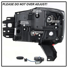 Load image into Gallery viewer, Spyder 04-15 Nissan Titan / 04-07 Nissan Armada V2 Projector Headlights - Black PRO-YD-NTI04-DRL-BK 5085504