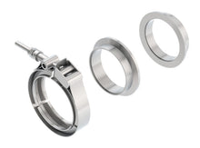 Load image into Gallery viewer, Borla Universal 2.5in Stainless Steel 3pc V-Band Clamp w/ Male and Female Flanges 18008