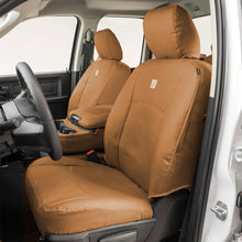Load image into Gallery viewer, Covercraft 17-18 Ford F250+ Carhartt PrecisionFit Custom Second Row Seat Covers - Brown GTF637CABN