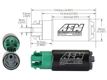 Load image into Gallery viewer, AEM Electronics E-85 Compatible High Flow In-Tank Fuel Pump