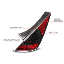 Load image into Gallery viewer, Anzo 2003-2005 Nissan 350Z LED Tail lights Black