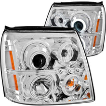 Load image into Gallery viewer, Anzo 2003-2006 Cadillac Escalade Projector Headlights w/ Halo Chrome (CCFL)