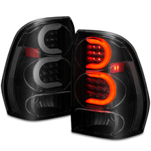 Load image into Gallery viewer, ANZO 2002-2009 Chevrolet Trailblazer LED Tail Lights w/ Light Bar Black Housing Smoke Lens 311372