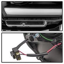 Load image into Gallery viewer, Spyder Toyota Tacoma 12-15 Projector Headlights Light Bar DRL Black PRO-YD-TT12-LBDRL-BK 5081711