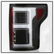 Load image into Gallery viewer, Spyder 15-18 Ford F-150 Light Bar LED Tail Lights (w/Blind Spot) - Black (ALT-YD-FF15015BS-LBLED-BK) 5085313