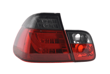 Load image into Gallery viewer, E46 Sedan LED Bar Smoked/Red Tail Lights (98-01)