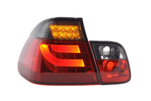 Load image into Gallery viewer, E46 Sedan LED Bar Smoked/Red Tail Lights (98-01)