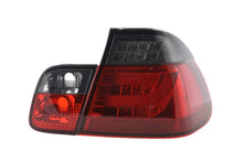 Load image into Gallery viewer, E46 Sedan LED Bar Smoked/Red Tail Lights (98-01)