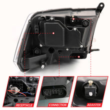 Load image into Gallery viewer, ANZO 2009-2018 Dodge Ram 1500 Projector Plank Style Switchback H.L Halo Chrome Amber (OE Style) 111440