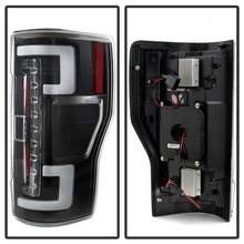 Load image into Gallery viewer, Spyder 17-18 Ford F-250 Super Duty (Excl LED Models) LED Tail Lights - Black (ALT-YD-FS17-LED-BK) 5085580