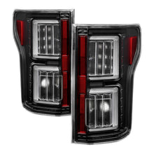 Load image into Gallery viewer, Spyder Ford F150 18-19 - Light Bar LED Tail Lights - All Black ALT-YD-FF15018-LED-BKV2 5085955