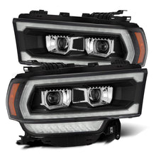 Load image into Gallery viewer, AlphaRex 19-21 Ram 2500 LUXX LED Proj Headlights Plank Style Black w/Activ Light/Seq Signal/DRL 880550 *Discontinued