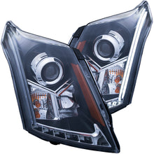 Load image into Gallery viewer, Anzo 2010-2015 Cadillac Srx Projector Headlights w/Plank Style Design Black