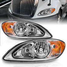 Load image into Gallery viewer, ANZO 2008-2016 International Prostar Crystal Headlights Chrome Housing 131033
