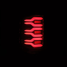 Load image into Gallery viewer, AlphaRex 14-18 Chevy Silverado 1500 Luxx-Series LED Tail Lights Black/Red w/Activ Light/Seq Signal 620050 *Discontinued