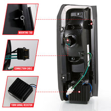 Load image into Gallery viewer, ANZO 1987-1996 Ford F-150 LED Taillights Black Housing Smoke Lens (Pair) 311351