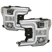 Load image into Gallery viewer, Spyder Signature Ford F150 18-19 (Halogen Model) Projector Headlights - Chrome (PRO-YD-FF15018-LB-C) 5086617