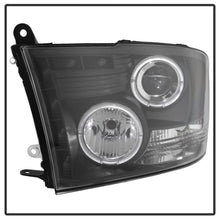 Load image into Gallery viewer, Spyder Dodge Ram 1500 09-14 10-14 Projector Headlights Halogen- LED Halo LED - Blk PRO-YD-DR09-HL-BK 5010032