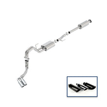 Load image into Gallery viewer, Ford Racing 15-18 F-150 2.7L Cat-Back Sport Exhaust System - Side Exit Chrome Tips M-5200-F1527RSCA