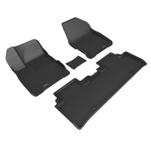 Load image into Gallery viewer, 3D MAXpider 2022 Kia EV6 Kagu 1st &amp; 2nd Row Floormat - Black L1KA07101509