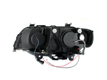 Load image into Gallery viewer, Anzo 2000-2003 BMW X5 Projector Headlights w/ Halo Black
